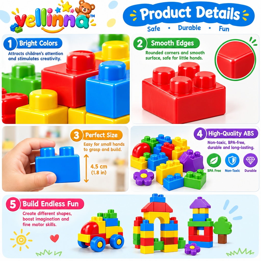Jumbo First Builder Block Set - image 5