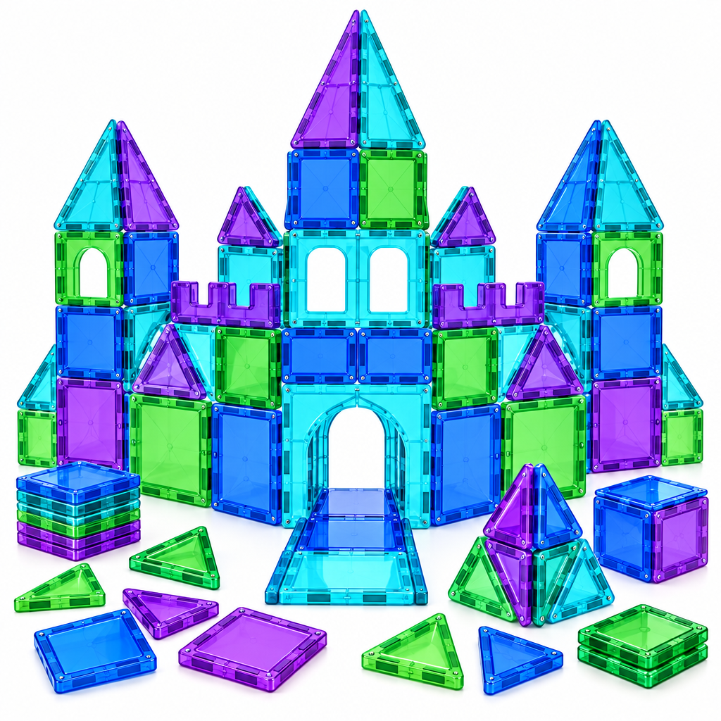 Deluxe Magnetic Castle Tile Set - image 2
