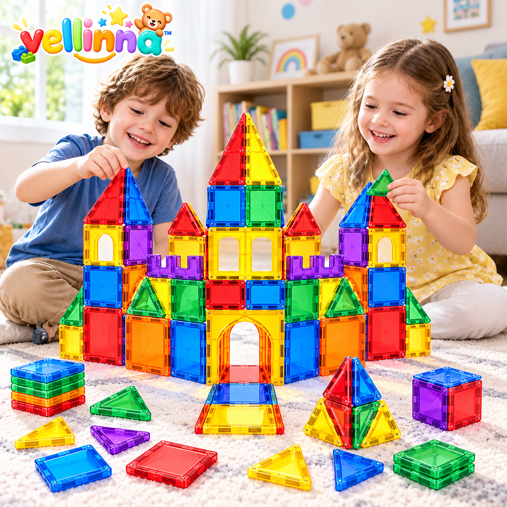 Deluxe Magnetic Castle Tile Set - image 4