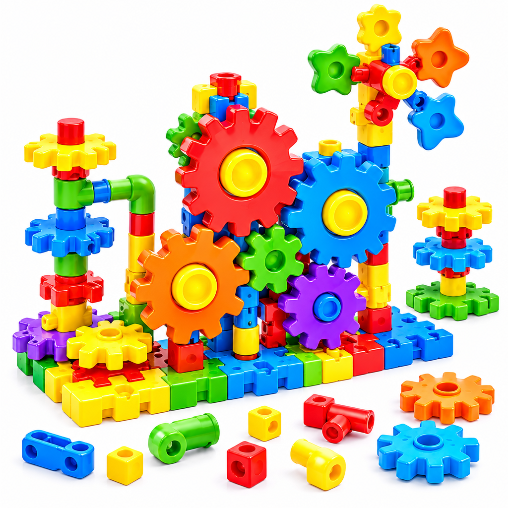 Spinning Gear STEM Construction Set - image 3