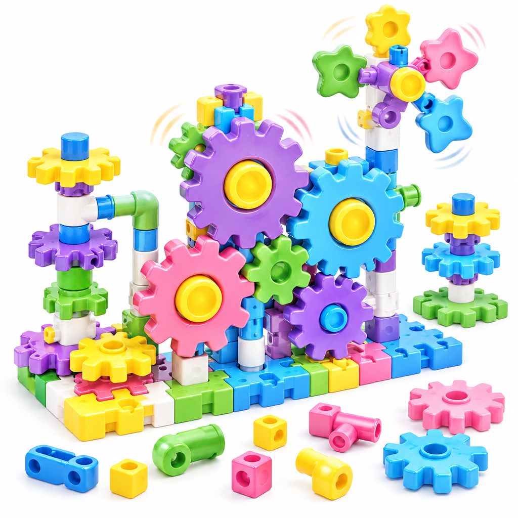 Spinning Gear STEM Construction Set - image 5